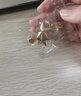月蝶（YUEDIE）韓版胸針徽章小星星男女胸花領(lǐng)扣領(lǐng)針女襯衫五角星領(lǐng)尖 領(lǐng)扣 金色直徑2.2cm 一對 曬單實拍圖