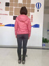 VRSZEE高端品牌輕薄羽絨服女短款連帽25秋冬季新款修身輕便韓版時(shí)尚外套 粉色【連帽】 M 曬單實(shí)拍圖