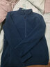 探路者（TOREAD）抓絨衣男秋季戶(hù)外保暖外套抓絨衣褲抓絨服內膽 黑色 L 曬單實(shí)拍圖
