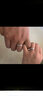 周六福（ZLF）新年禮物PT950鉑金戒指男女款白金情侶對戒求婚指環(huán)愛(ài)無(wú)止境 9號-3.13g 曬單實(shí)拍圖