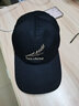 俞兆林（YUZHAOLIN）帽子男女春秋四季款棒球帽字母刺繡時(shí)尚鴨舌帽韓版顯臉小戶(hù)外防曬 黑色【麥穗】 56-60厘米 曬單實(shí)拍圖