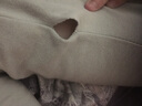 南極人（Nanjiren）兒童內衣套裝純棉男童秋衣秋褲中大童寶寶純色中高領棉毛衫秋冬季 淺灰色 140 曬單實拍圖