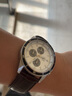 卡西歐（CASIO） 卡西歐(CASIO)男士手表商務(wù)休閑指針?shù)搸Х浪嫊r(shí)腕表送男友禮物 白盤(pán)皮帶EFR-526L-7A 曬單實(shí)拍圖