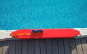 PoolMate水上救生用品紅色水上浮標泳池救生員專(zhuān)用救生條魚(yú)雷單雙人浮標 雙人浮標128*14*9cm 曬單實(shí)拍圖