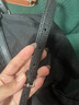 煦赟龍鑲包替換包帶mini餃子包DIY頭層牛皮肩帶包改造帶單買配件1.2寬 黑色銀扣-頭層牛皮 95-124CM二段可調(diào)節(jié) 曬單實(shí)拍圖