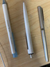 德國施耐德（Schneider）菲爾Fave中性筆按動式學(xué)生日用辦公水筆可換芯G2黑色筆芯 【灰藍(lán)筆桿】加三支筆芯 曬單實拍圖