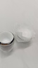 妙奕嘉（MIAOYIJIA）功夫茶茶具整套茶杯套裝家用旅行茶具便攜泡茶公道杯德化白瓷蓋碗 【玉蘭套裝】一碗三杯茶漏公杯 曬單實(shí)拍圖