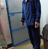 瓊瑛 睡衣女秋冬加厚法蘭絨兩件套情侶睡衣男家居服套裝 QY520A-男款藏青 L 曬單實拍圖