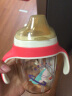 babycare学饮吸管杯杯宝宝水杯重力球防漏水儿童6-12个月婴儿1-3岁 【双杯盖- tritan】莱莎粉 实拍图