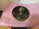 藝巔吉彩 尼泊爾進(jìn)口工藝品擺件 手工雕花紫銅鍍金曼扎盤(pán) 八種規格可選 修盤(pán)直徑約20cm 曬單實(shí)拍圖