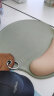 灵蛇（LINGSHE)护腕鼠标垫子女生护手腕 手托垫办公室硅胶防滑鼠标垫笔记本电脑键盘腕托垫 豆沙绿 H68 实拍图