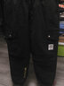 普戈斯胖子特大碼300斤肥佬工裝褲男休閑長(cháng)褲子秋季加肥加大碼運動(dòng)褲子 8815黑色 5XL(200-225斤) 曬單實(shí)拍圖