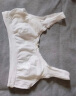 全棉时代少女内衣文胸初中生发育期精梳棉背心 白色U字背（1阶段） 150  实拍图