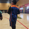 橙火兒童運動套裝速干春秋款中大童男孩籃球服青少年中小學(xué)生球衣 35029彩藍(lán)四件套 160碼適合身高155-164cm 曬單實拍圖