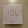 綠聯(lián)（UGREEN）USB3.0/2.0分線器擴(kuò)展塢 高速4口拓展塢HUB集線器 筆記本臺式電腦一拖四多口轉(zhuǎn)換器延長線帶供電口 USB2.0【圓形款】白色 0.25米 曬單實拍圖