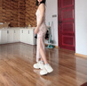 NASAWASSUP純欲風(fēng)開(kāi)叉吊帶連衣裙女夏絕美海邊小裙子紗裙小個(gè)子收腰包臀長(zhǎng)裙 圖片色 L 建議106-120斤 曬單實(shí)拍圖