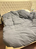 麗思卡爾頓羽絨被90%白鵝絨被芯單人雙人純棉空調被四季被子春秋冬輕盈蓬松 260x240 cm（2m床適用） 春夏款 曬單實(shí)拍圖