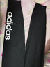 阿迪達斯（adidas）女裝運動(dòng)服套裝26春新款休閑簡(jiǎn)約透氣短袖T恤寬松運動(dòng)褲 兩件套 黑色三條紋T恤+五分褲 L/170 曬單實(shí)拍圖