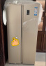 海尔（Haier）480升风冷无霜对开门双开门冰箱家用双变频节能金色超薄嵌入式超大容量BCD-480WBPT以旧换新 实拍图