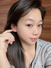 中國(guó)黃金（CHINA GOLD）愛(ài)心黃金耳釘女款簡(jiǎn)約心形足金耳飾直針款節(jié)日生日禮物送女友老婆 愛(ài)心耳釘【一對(duì)】約0.5g 曬單實(shí)拍圖