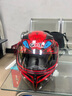 GXT雙鏡片揭面盔摩托車(chē)頭盔男女冬季全覆式透氣安全帽四季預留耳機槽 機械紅蛇魔（推薦顏色） M 適合54-56頭圍 曬單實(shí)拍圖