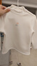 戴維貝拉（DAVE＆BELLA）中大童長(cháng)袖t恤洋氣女童上衣加絨兒童衣服打底衫秋冬新款童裝 白色【現貨】DK4237596 100 cm（建議身高90-100cm） 曬單實(shí)拍圖