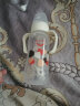 爱得利PP塑料奶瓶标准小口径婴儿防摔奶瓶宝宝带手柄吸管自动奶瓶A68 180+300ml【奶瓶 水杯两用套装 实拍图
