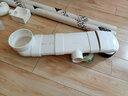 一靚馬桶移位器扁管配件 PVC110渠道型扁管直接三通彎頭三通加大加厚 渠道型帶膠圈下彎頭 曬單實(shí)拍圖