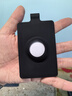 LVZHUYE適用airtag保護套蘋(píng)果tag防丟器卡片式錢(qián)包卡包Airtags鑰匙扣保護殼防丟神器追蹤器外殼防丟失 airtag-套-特斯拉卡片式-黑色 曬單實(shí)拍圖