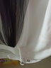 sdeer圣迪奧秋季女裝休閑時(shí)尚寬松型休閑風(fēng)經(jīng)典常規(guī)款圓領(lǐng)網(wǎng)紗拼接長(zhǎng)袖T恤S20380222 白色/90 L 170 曬單實(shí)拍圖