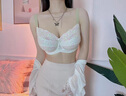 怡倩（YIQIAN）怡倩【多巴胺甜妹】大胸顯小內衣女薄款全罩杯夏季無(wú)痕大碼文胸 薄荷山茶花 90D 曬單實(shí)拍圖