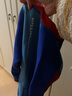 DIVE SAIL 2.5mm加厚兒童泳衣冬季防寒保暖連體長(zhǎng)袖游泳潛水服 前開(kāi)拉鏈  淺藍(lán)長(zhǎng)袖（加厚保暖）（M151515） L(建議120-130cm/20-28kg) 曬單實(shí)拍圖