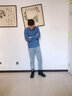 潮勝短袖t恤男純色夏季港風(fēng)個(gè)性印花青少年學(xué)生半袖寬松大碼圓領(lǐng)短袖 黑/像素游戲 L （重120-130斤高165-170） 曬單實(shí)拍圖