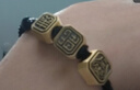 周大福潮酷帥氣男士十二生肖黃金轉(zhuǎn)運珠 生肖羊 EOR1164 曬單實拍圖