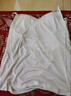 金三塔背心女絹絲吊帶小衫帶罩杯吊帶衫帶胸墊 白色8100 L 曬單實(shí)拍圖