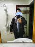 帝歐萊夫夾克男秋季男裝外套衣服潮流加絨男士棒球服休閑男生秋冬款夾克男 黑色(加絨) 5XL 曬單實(shí)拍圖