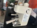 卡絲拉狄意式咖啡機家用小型半自動(dòng)奶泡機辦公室濃縮美式煮咖啡新手必備入門(mén)咖啡機綿滑奶泡PID溫控 米白色 標配 曬單實(shí)拍圖