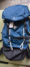 探路者（TOREAD）户外登山双肩背包50升轻便徒步旅游多功能专业背包铁蓝灰/黑色 实拍图