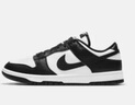 耐克（NIKE）官方DUNK LOW男運動(dòng)鞋復古板鞋低幫熊貓配色DD1391 100白色/黑/白色 44.5 曬單實(shí)拍圖
