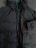 真維斯棉服男士冬季連帽外套非羽加絨服裝保暖青少年棉襖子加厚休閑衣服 10688/9789黑色 XL 曬單實(shí)拍圖