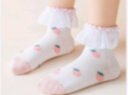 棉奇熊兒童花邊襪夏季薄款純棉中筒洛麗塔女童襪子配小皮鞋寶寶公主童襪 HB01-5雙裝【蕾絲花邊春夏薄棉】 9-12歲 -腳長(zhǎng)18-22CM 鞋碼32-36 曬單實(shí)拍圖