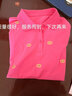 纖飛露 翻領(lǐng)棉質(zhì)長(cháng)袖t恤女士秋裝2022新款洋氣媽中年人寬松顯瘦體恤休閑運動(dòng)服上衣PoloT恤 玫紅 XL建議穿110-119斤 曬單實(shí)拍圖