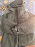 探路者（TOREAD）沖鋒衣三合一戶外徒步旅行登山服耐磨透氣保暖套絨連帽外套男式 松綠 L 曬單實拍圖