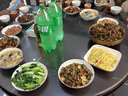 岳宸 新中式實(shí)木餐桌 圓形餐桌帶轉(zhuǎn)盤吃飯桌子餐廳家具飯店酒店大圓桌 1.8米桌+12天香椅+轉(zhuǎn)盤+玻璃 曬單實(shí)拍圖