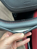 卡客（Karcle）汽車方向盤套冰絲超薄透氣夏四季通用防滑吸汗車把 D型星羅黑  曬單實(shí)拍圖