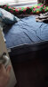 洁丽雅（Grace）床笠 可水洗加厚夹棉床罩床单防尘罩防滑床垫保护套灰色 1.5米床 实拍图