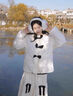 奈綻毛絨耳罩女冬季可愛白色保暖防風(fēng)耳捂耳包護(hù)耳帽百搭學(xué)生騎行耳套 白色 曬單實(shí)拍圖