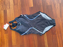 速比濤（Speedo）電氣矩陣黑標Hero4.0鯊魚(yú)皮競速溫泉度假連體泳衣女 黑/淺紫 34 曬單實(shí)拍圖
