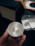 莉翠行 銀茶杯S999足銀茶杯主人杯銀酒杯家用隔熱禮品杯單杯品茗杯 萬(wàn)事如意 38克 35毫升（雙層版）+證書(shū) 禮盒 曬單實(shí)拍圖