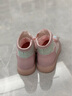泰蘭尼斯meta冬季新款兒童靴子女童蝴蝶結短靴加絨保暖皮靴閃燈鞋 銀色/粉 26 內長(cháng)16.5cm 適合腳長(cháng)15.0cm 曬單實(shí)拍圖